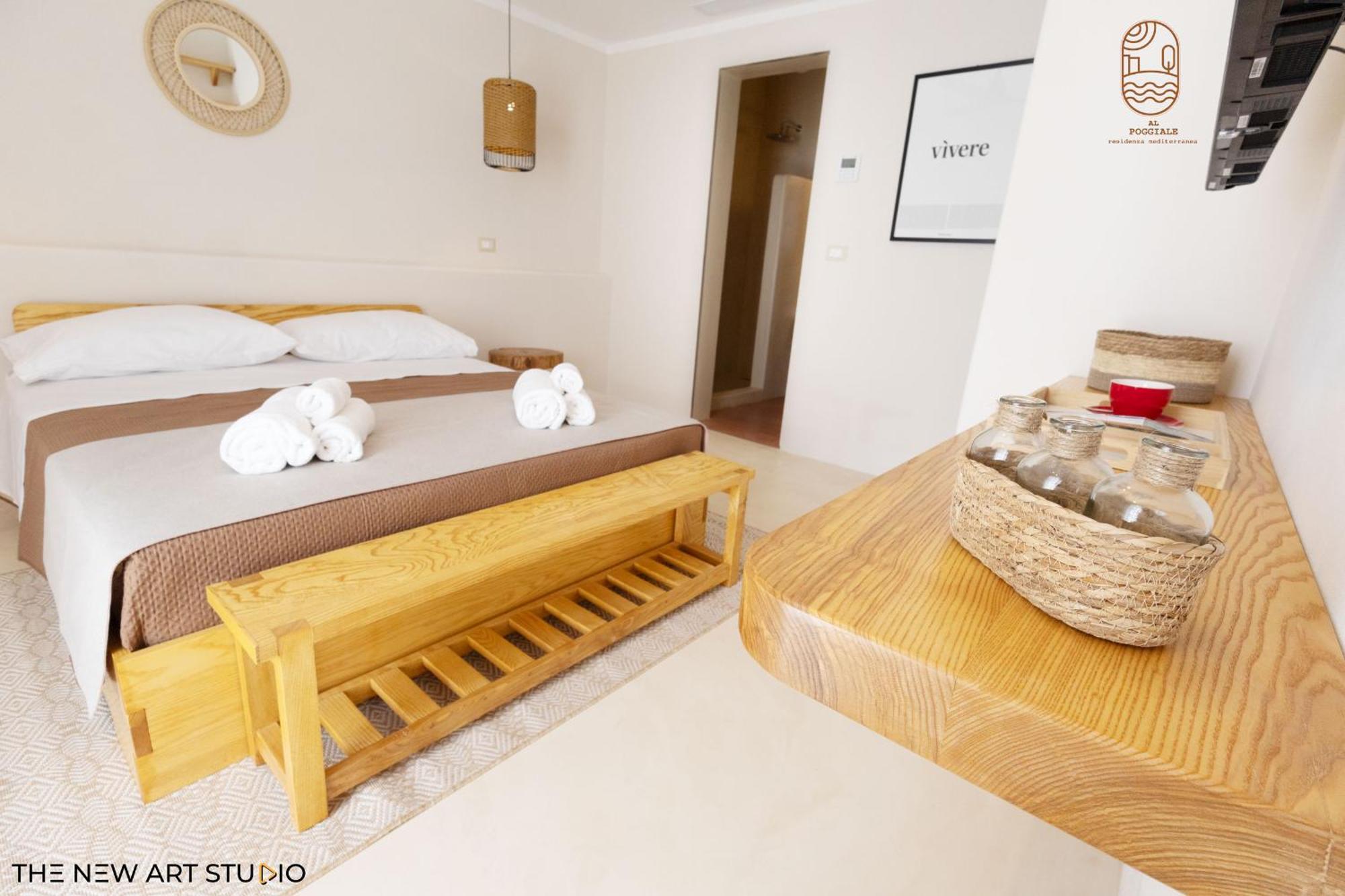 Al Poggiale - Residenza Mediterranea ปอร์โตเชซาเรโอ ภายนอก รูปภาพ