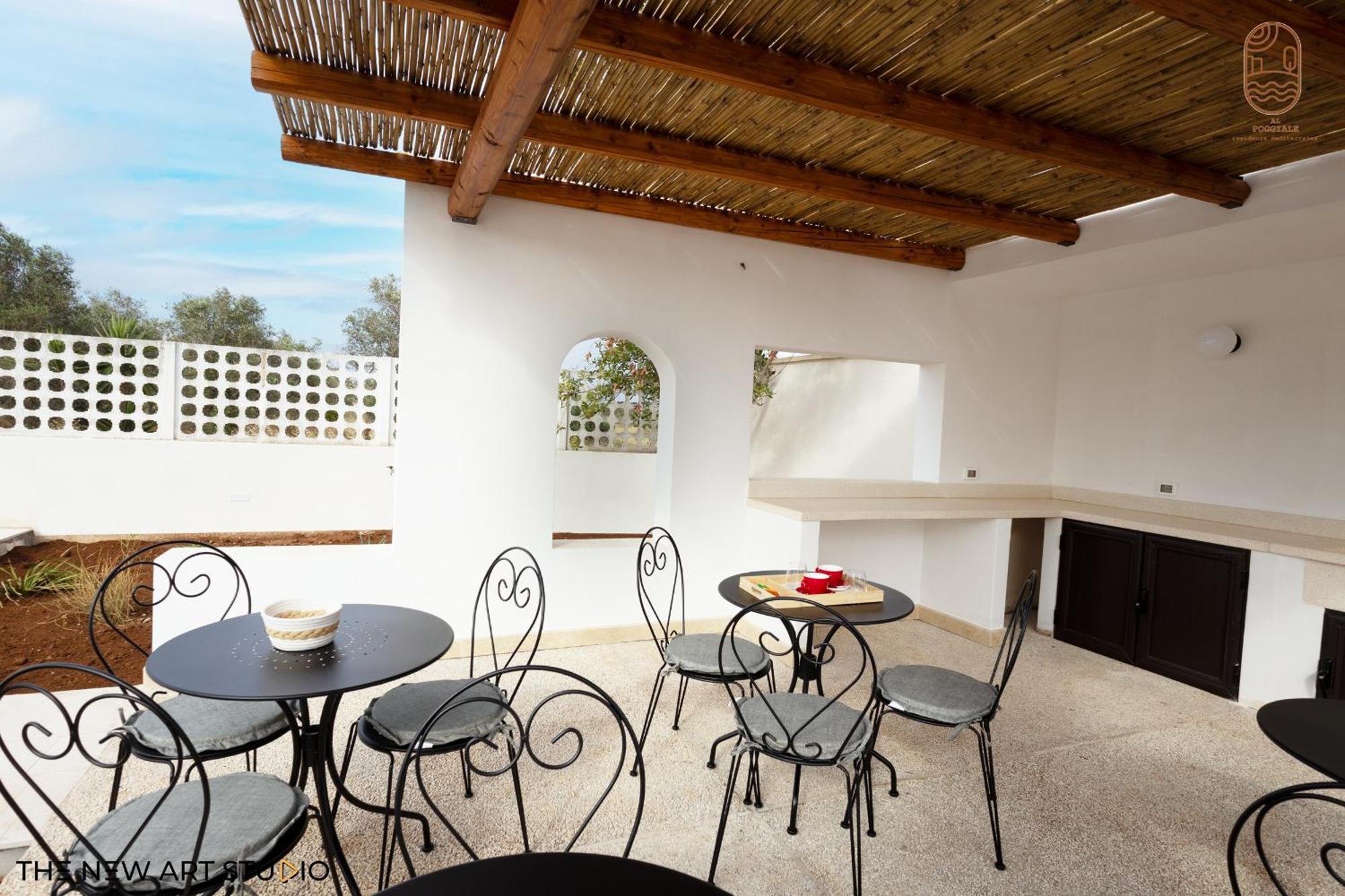 Al Poggiale - Residenza Mediterranea ปอร์โตเชซาเรโอ ภายนอก รูปภาพ