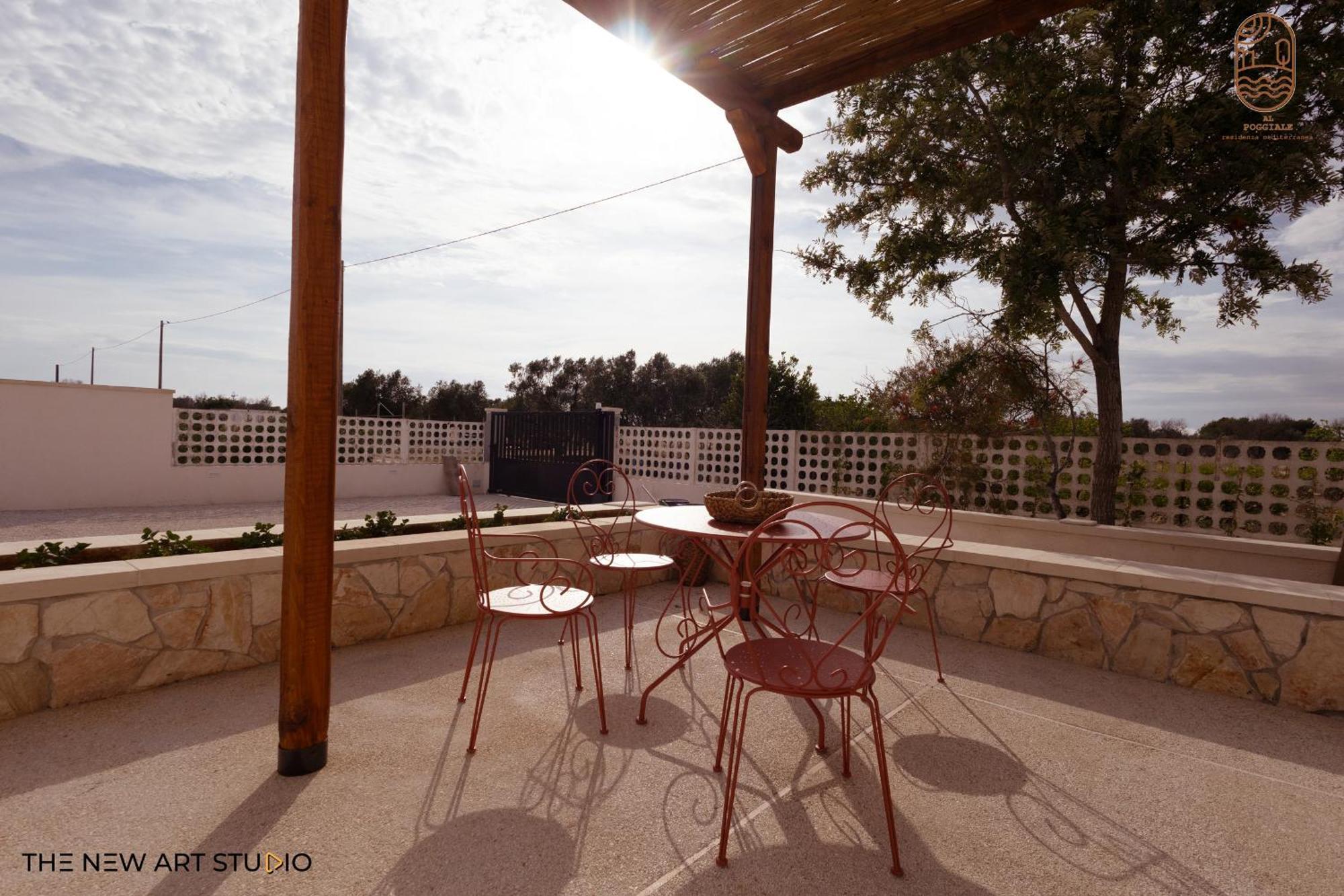 Al Poggiale - Residenza Mediterranea ปอร์โตเชซาเรโอ ภายนอก รูปภาพ